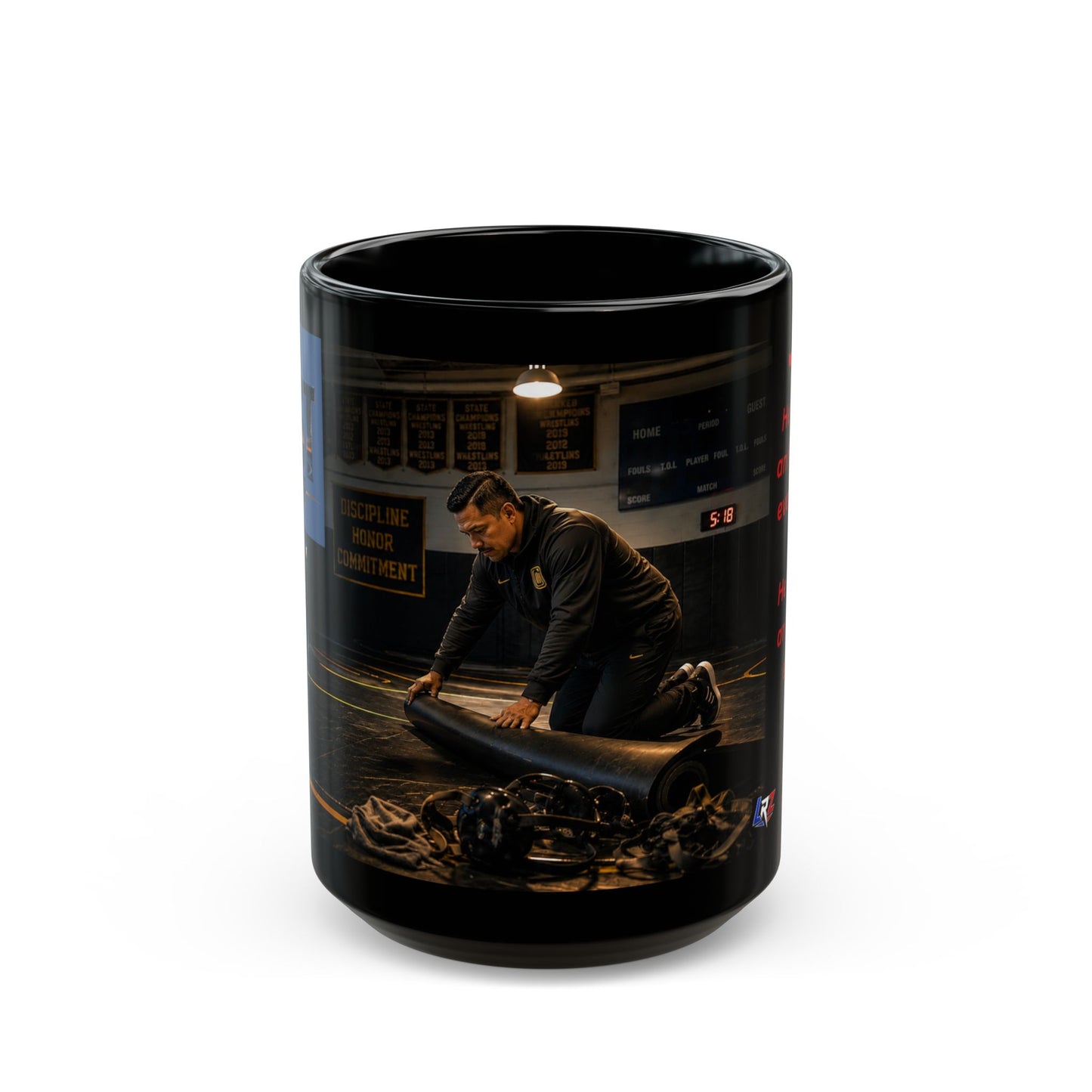 Copy of Legacy Edition THE FIRST ONE HERE | Wrestling Coach 15oz Coffee Mug - FREE SHIPPING