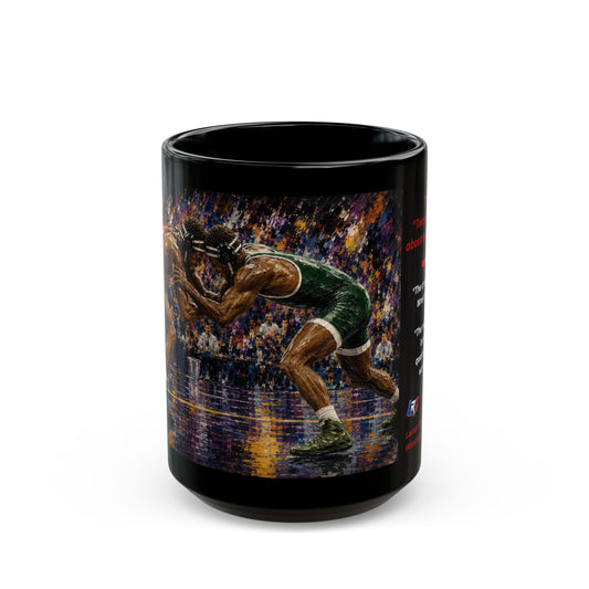 The Tie-Up - 2 - Wrestling Coffee Mug - 15oz - FREE SHIPPING
