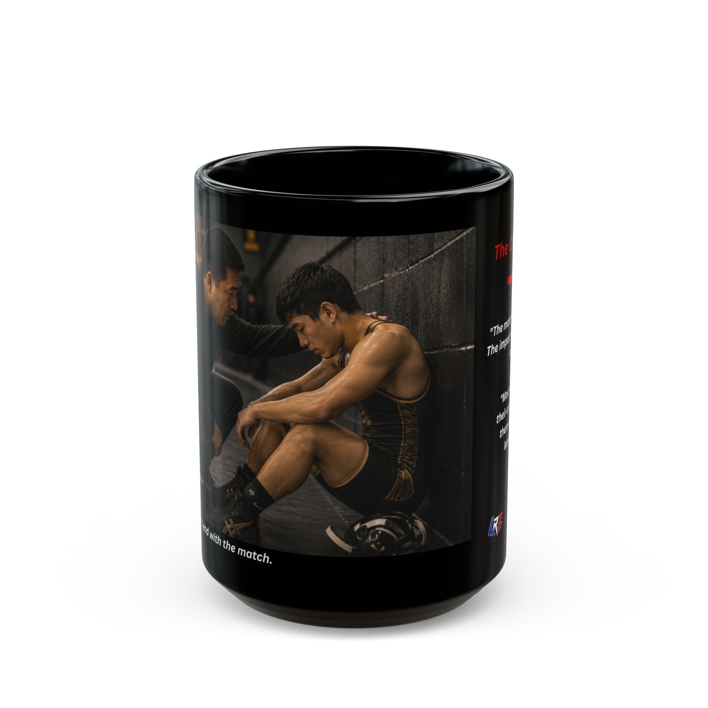Tradition Edition THE CONVERSATION | Wrestling Coach 15oz Coffee Mug - FREE SHIPPING