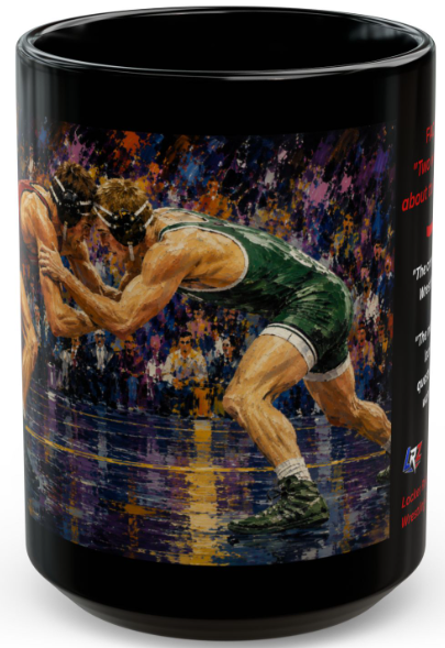 FACE-TO-FACE - Wrestling Coffee Mug - 15oz - FREE SHIPPING