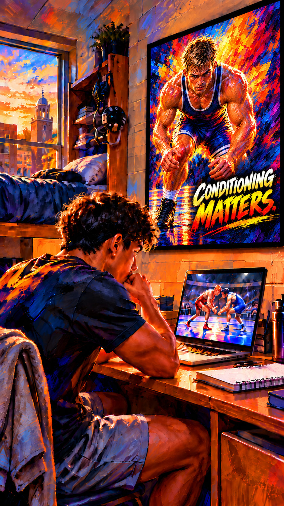 LRZ Statement Series™ - CONDITIONING MATTERS — 33" × 47"