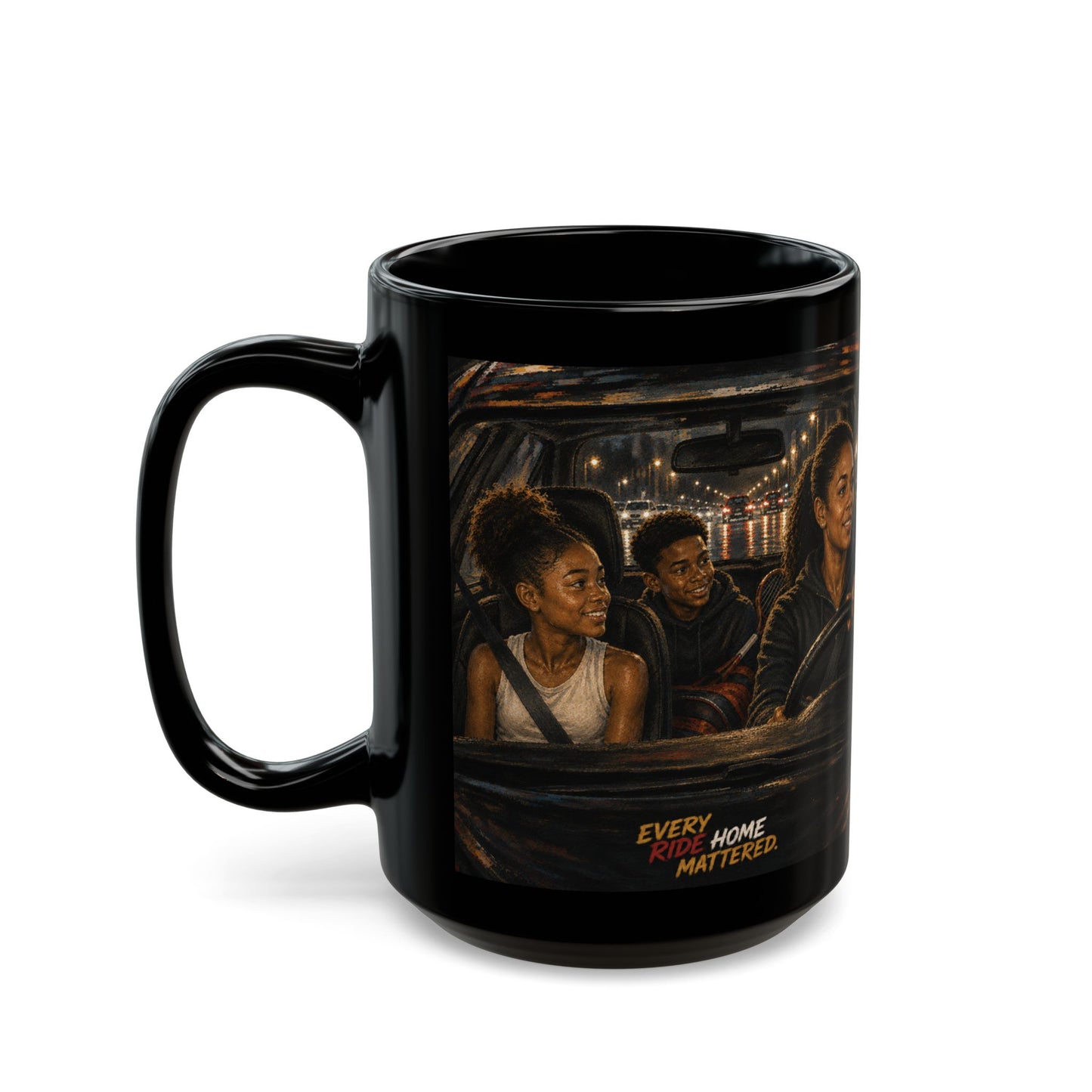 Every Ride Home Mattered - Tennis Mom Heritage  15 oz Coffee Mug - FREE SHIPPING