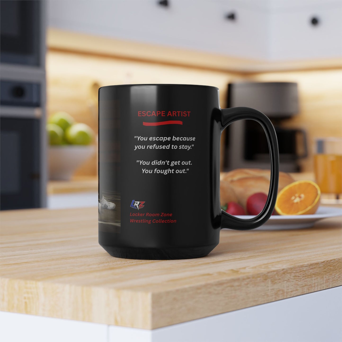 Escape Artist - Wrestling Coffee Mug - 15oz FREE SHIPPING