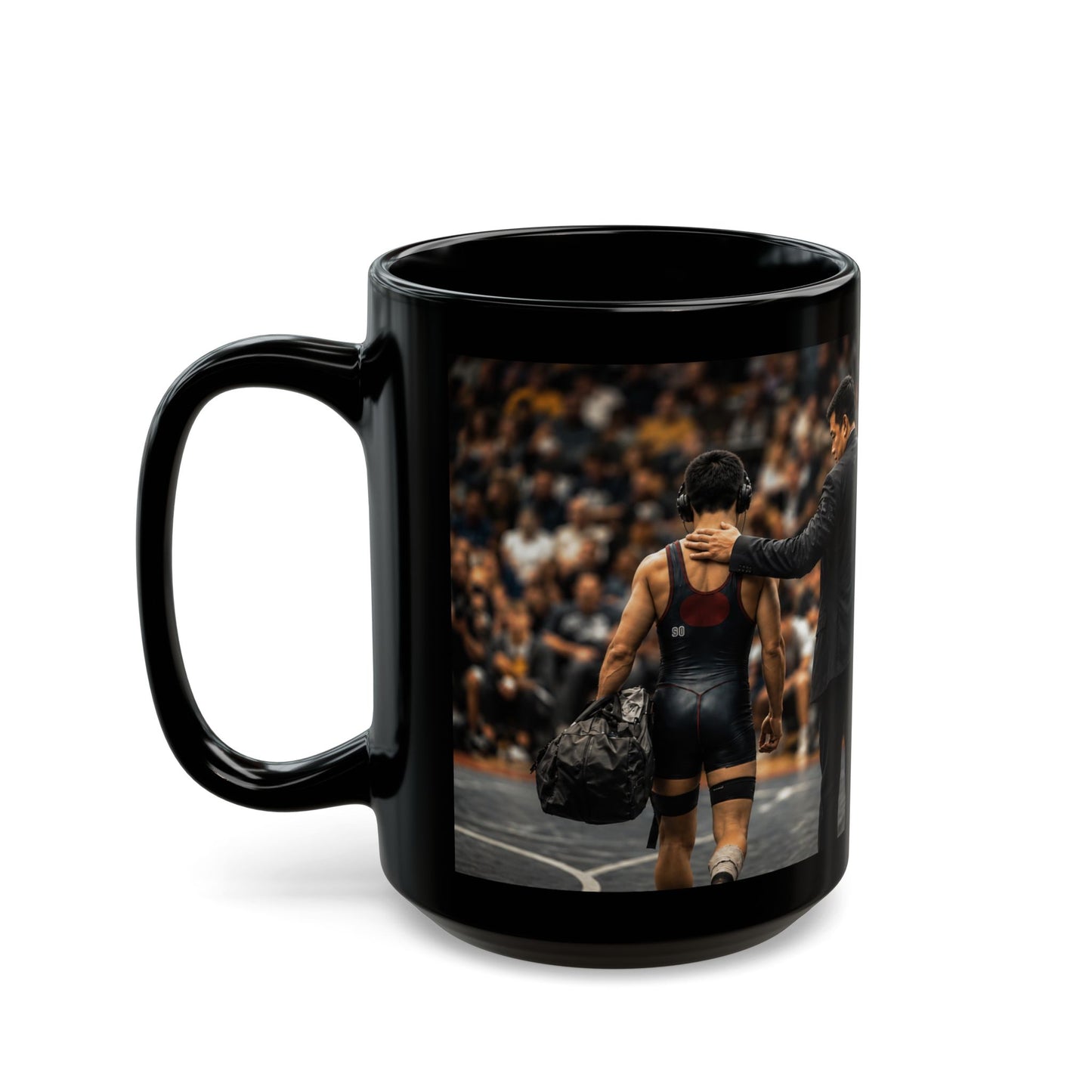 Tradition Edition -WIN OR LOSE I'VE GOT YOU | Wrestling Coach 15oz Coffee Mug - FREE SHIPPING