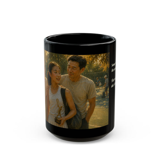 The Victory That Matters Most - Tennis Family Tradition 15 oz Coffee Mug - FREE SHIPPING