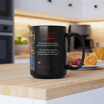 The Wrestle Off - Wrestling Coffee Mug -15oz - FREE SHIPPING