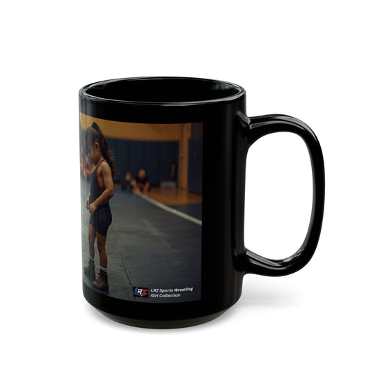 THE FIRST GIRL IN THE ROOM | Amateur Girl Wrestling 15oz Coffee Mug - FREE SHIPPING