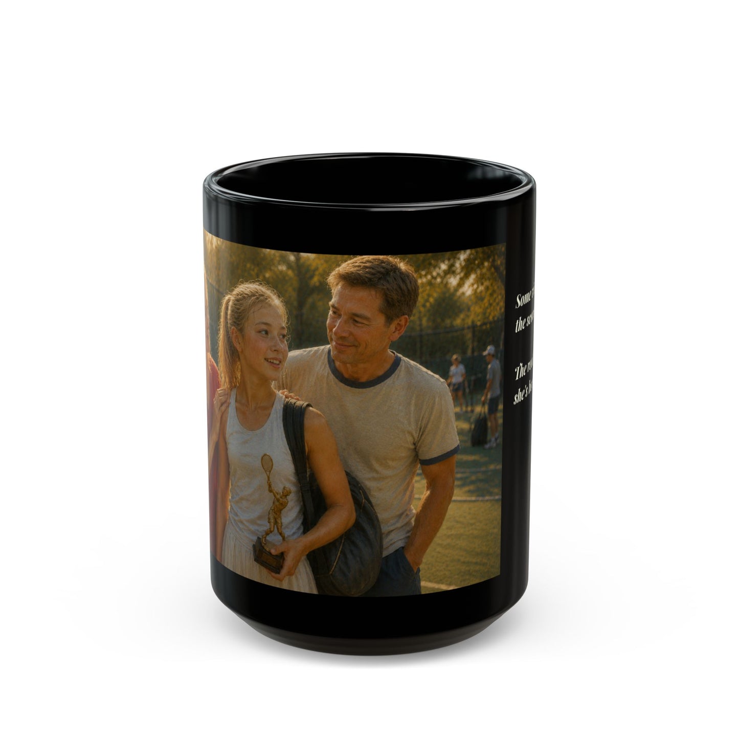 The Victory That Matters Most - Tennis Family Foundation 15 oz Coffee Mug - FREE SHIPPING