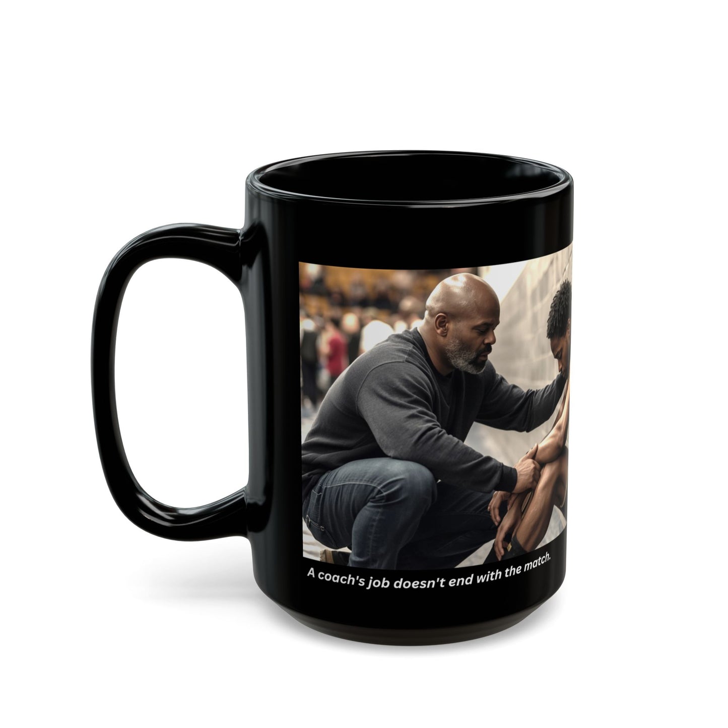 Heritage Edition THE CONVERSATION | Wrestling Coach 15oz Coffee Mug - FREE SHIPPING