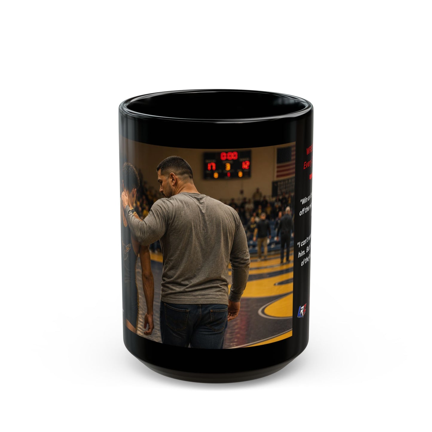 Legacy Edition "Every Step With Him" | Wrestler's Dad 15oz Coffee Mug - FREE SHIPPING
