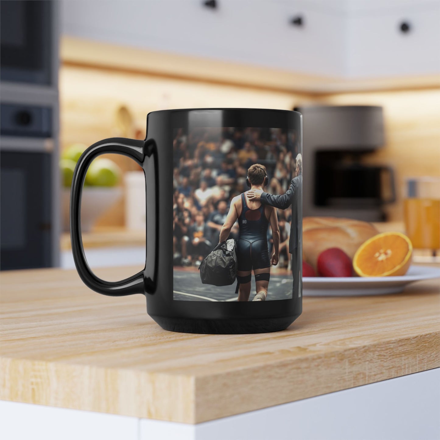 Coach — "Win or Lose, I've Got You" | 15oz Black Ceramic - FREE SHIPPING
