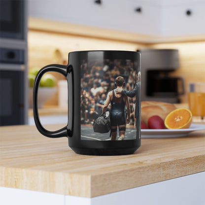 Coach — "Win or Lose, I've Got You" | 15oz Black Ceramic - FREE SHIPPING