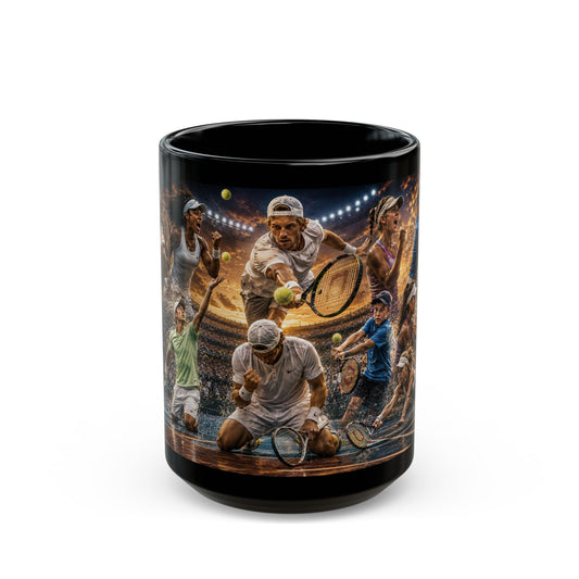 TENNIS - - The Spirit of Competition™ 15 oz. Coffee Mug - FREE SHIPPING