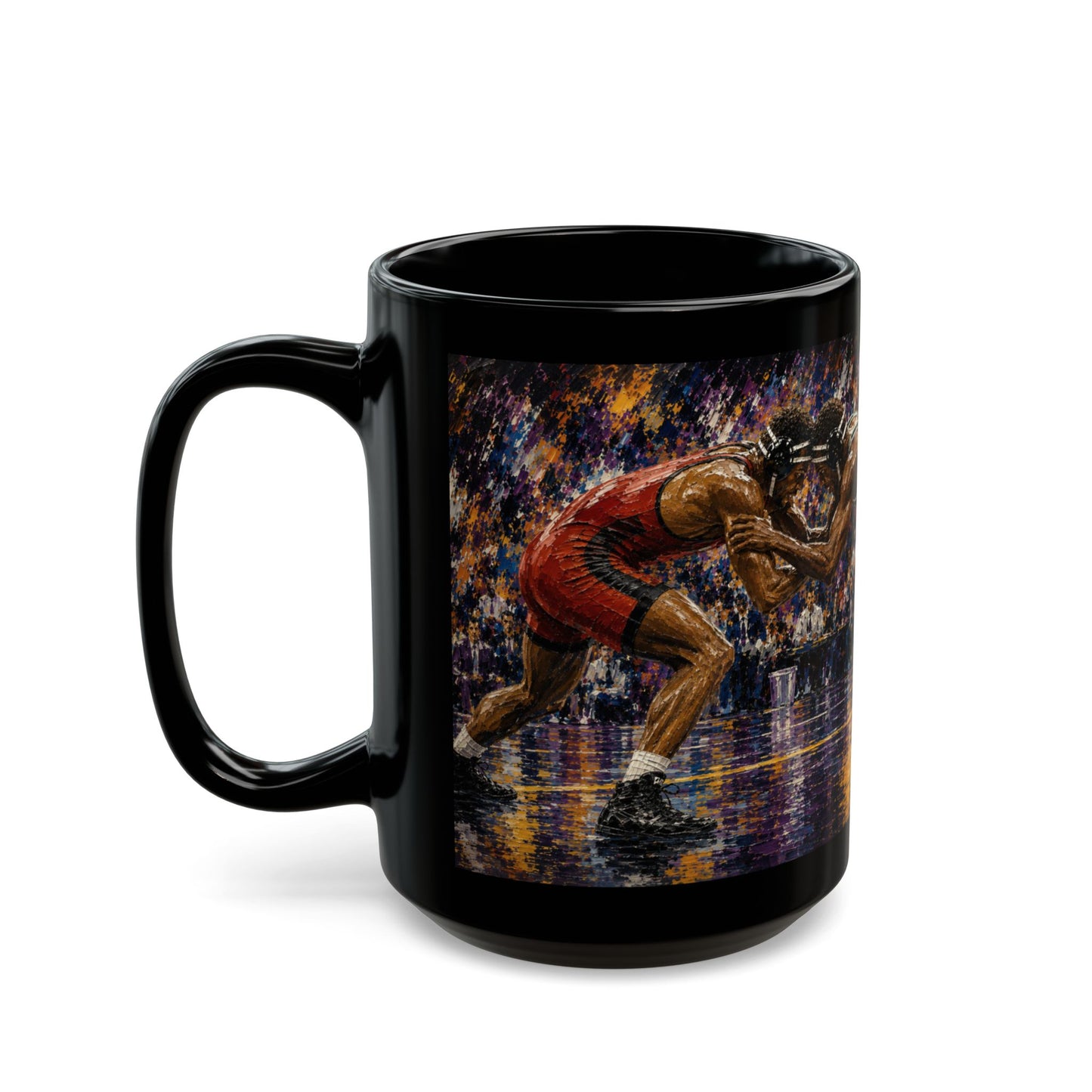 The Tie-Up - 2 - Wrestling Coffee Mug - 15oz - FREE SHIPPING