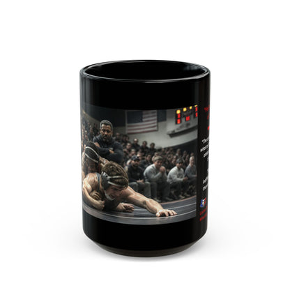 Coach — "He Sees Every Inch Of The Match" | 15oz Black Ceramic - FREE SHIPPING
