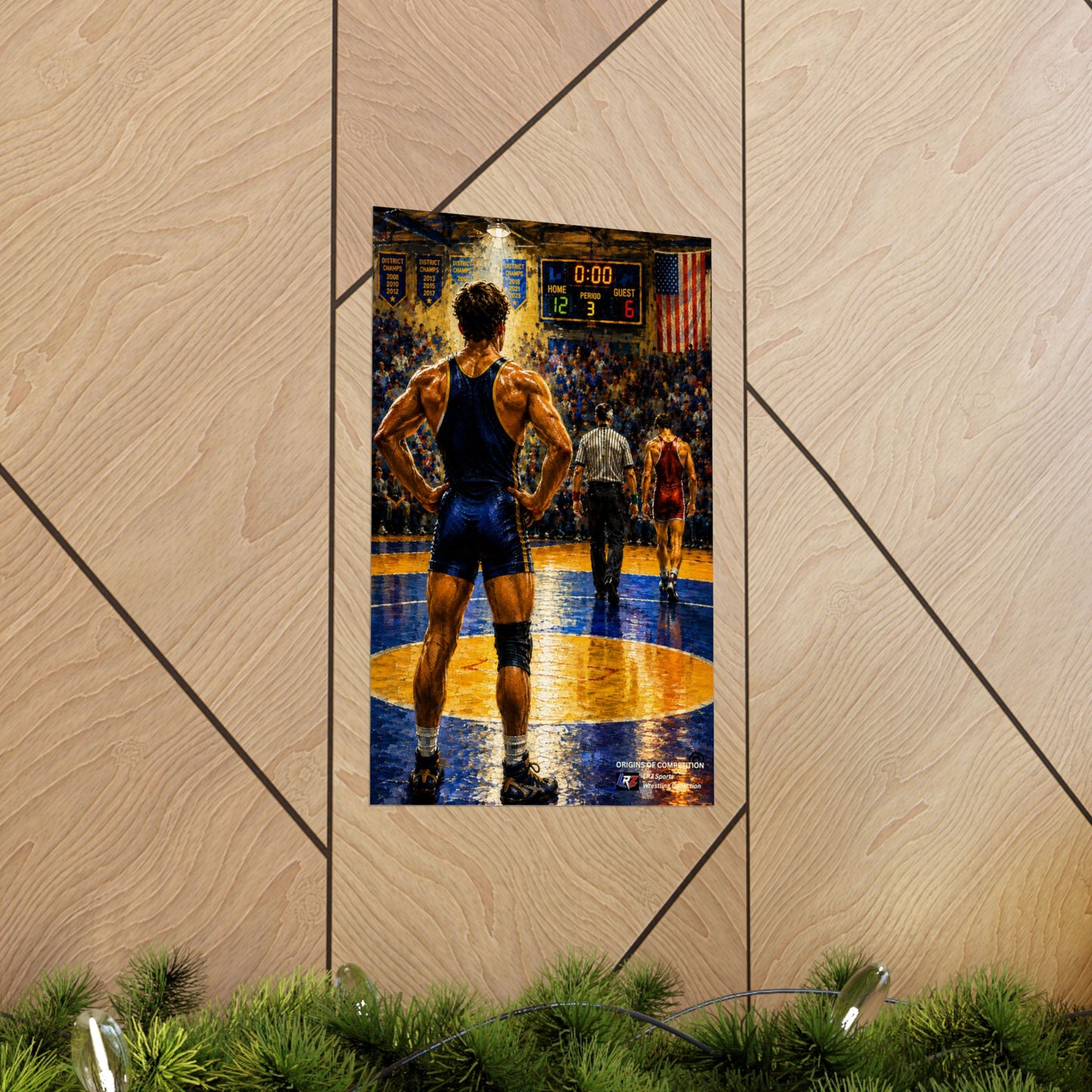 THE LAST MATCH - 11" × 17" Wrestling Wall Art Poster - FREE SHIPPING