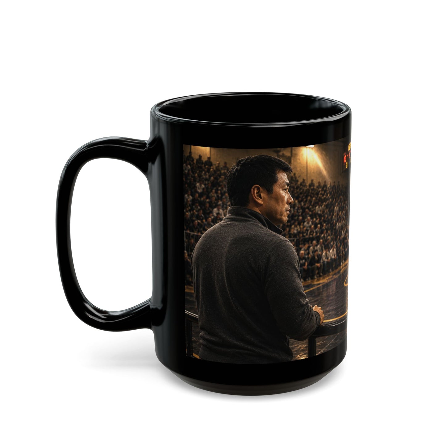 EVERY MILE LED HERE - Tradition Edition - 15 oz. Wrestling Dad Coffee Mug - FREE SHIPPING