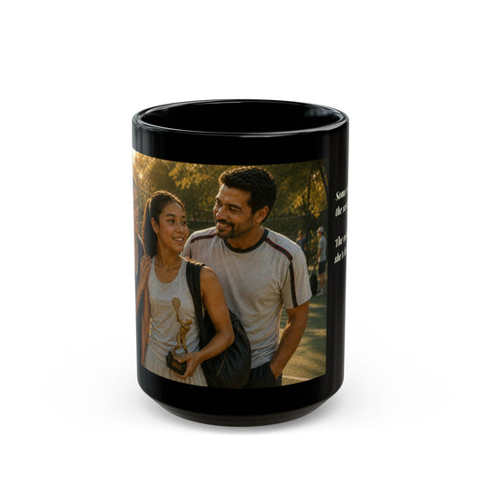 The Victory That Matters Most - Tennis Family Legacy 15 oz Coffee Mug - FREE SHIPPING