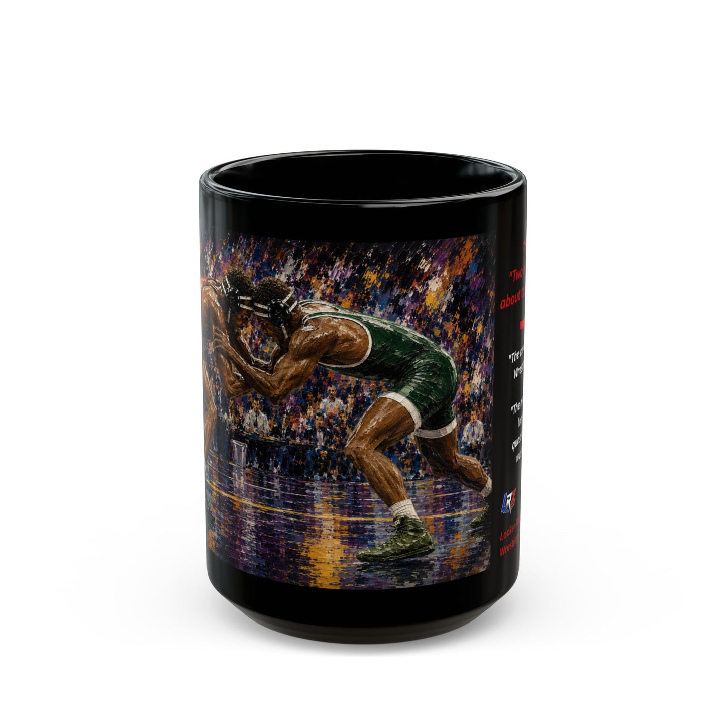 The Tie-Up - 2 - Wrestling Coffee Mug - 15oz - FREE SHIPPING