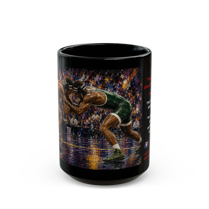 The Tie-Up - 2 - Wrestling Coffee Mug - 15oz - FREE SHIPPING
