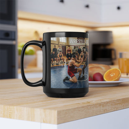 The Wrestle Off - Wrestling Coffee Mug -15oz - FREE SHIPPING