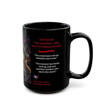 The Tie-Up - 1 - Wrestling Coffee Mug - 15oz - FREE SHIPPING