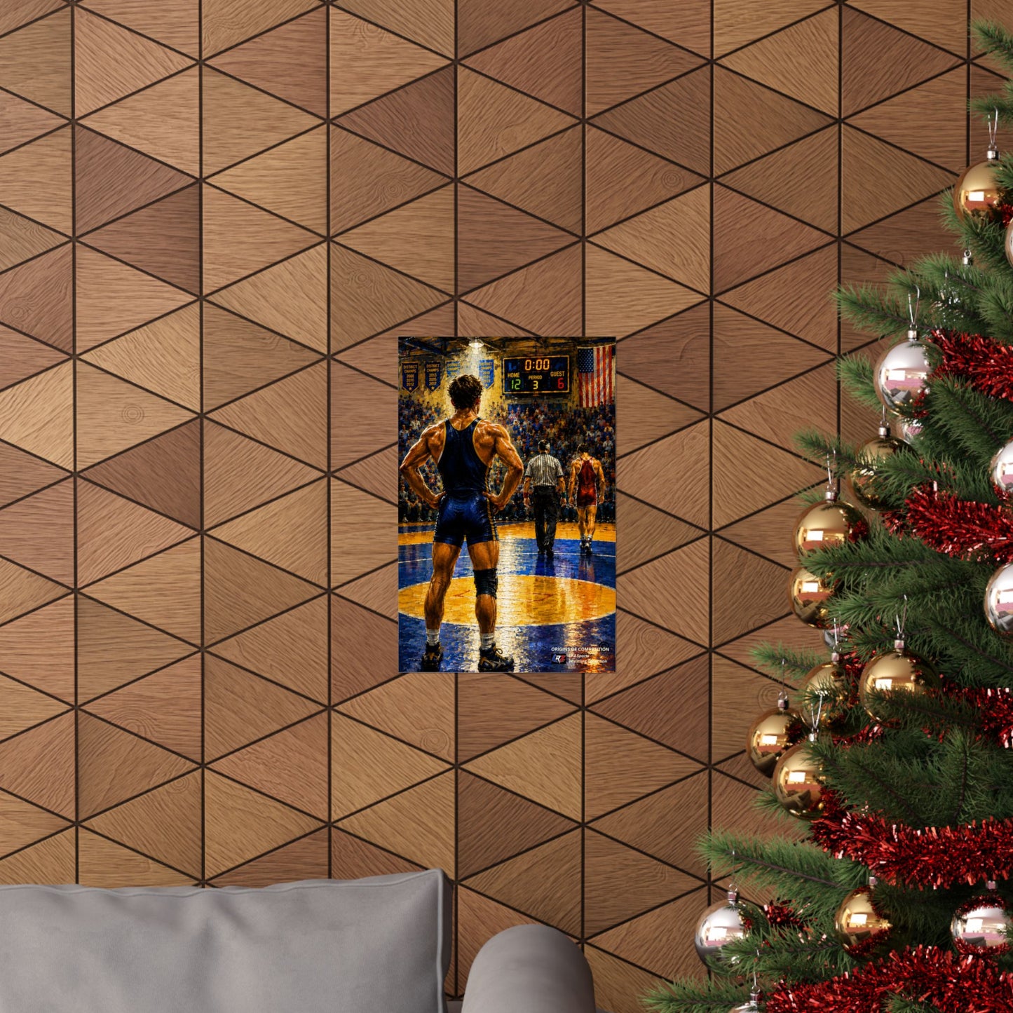 THE LAST MATCH - 11" × 17" Wrestling Wall Art Poster - FREE SHIPPING