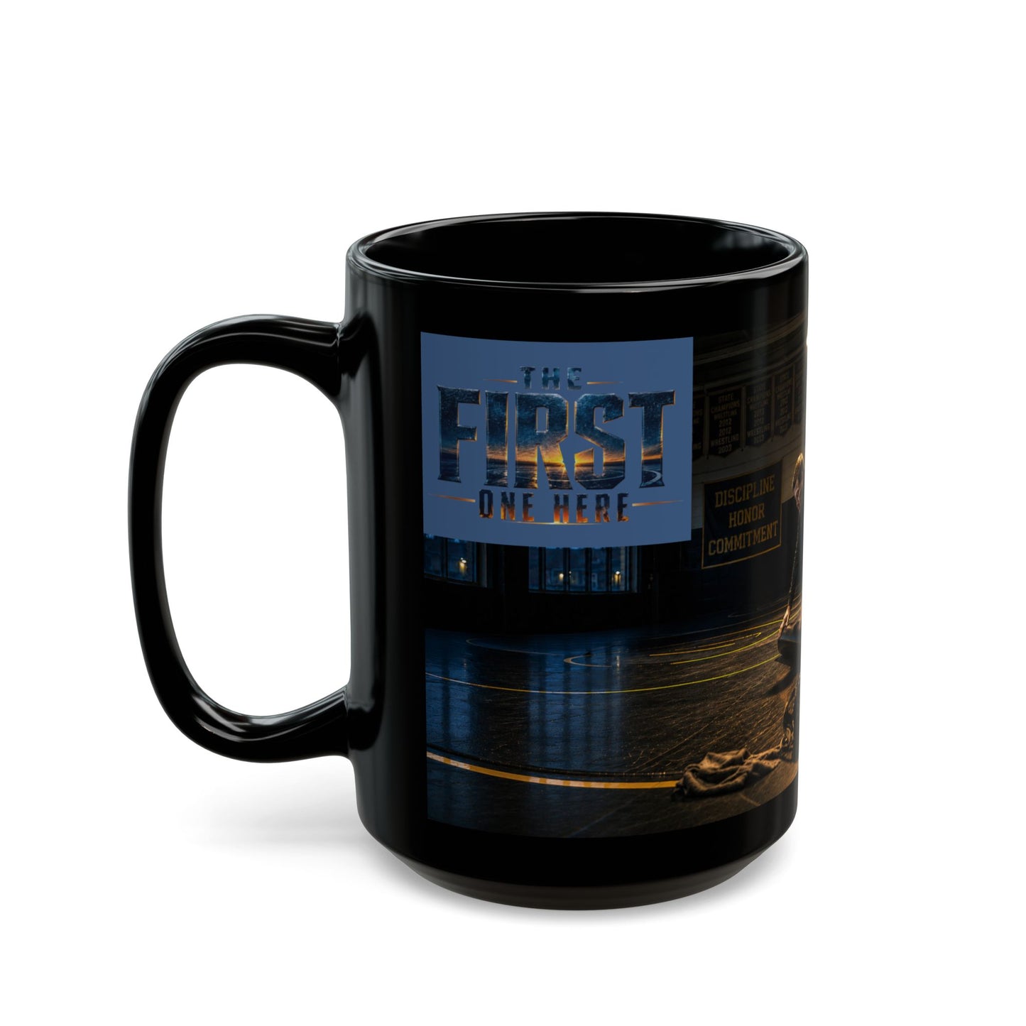 Foundation Edition THE FIRST ONE HERE | Wrestling Coach 15oz Coffee Mug - FREE SHIPPING
