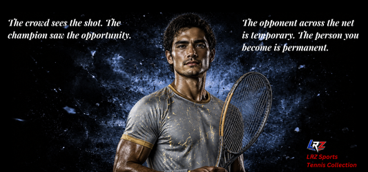Match Face #2 - "The crowd sees the shot. The champion saw the opportunity." 15 Oz. Tennis Mug - FREE SHIPPING