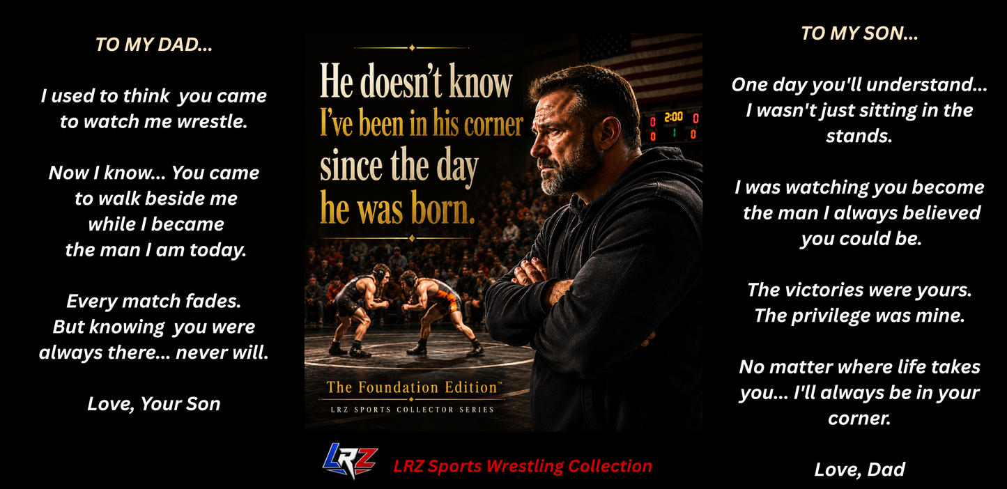 Foundation Edition - "He Doesn't Know I've Been In His Corner Since The Day He Was Born." 15 oz. Wrestling Dad Coffee Mug