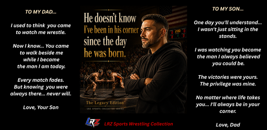 Legacy Edition - "He Doesn't Know I've Been In His Corner Since The Day He Was Born." 15 oz. Wrestling Dad Coffee Mug