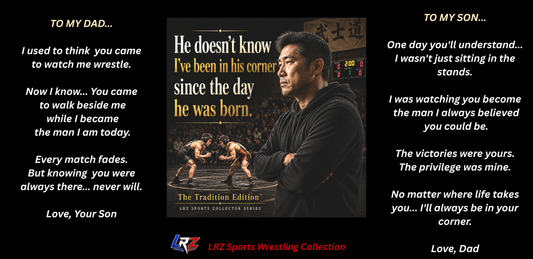 Tradition Edition - "He Doesn't Know I've Been In His Corner Since The Day He Was Born." 15 oz. Wrestling Dad Coffee Mug
