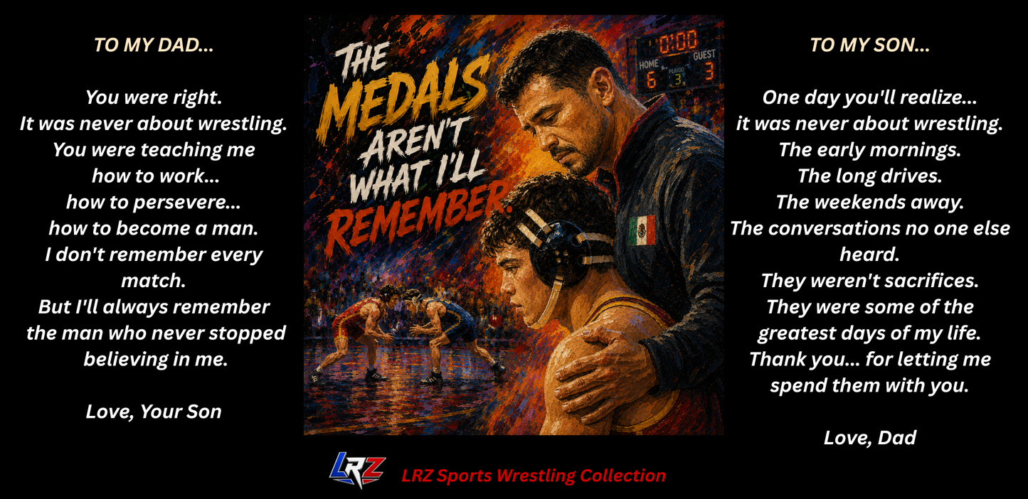 Legacy Edition - "The Medals™ - 15 oz. Wrestling Dad Coffee Mug