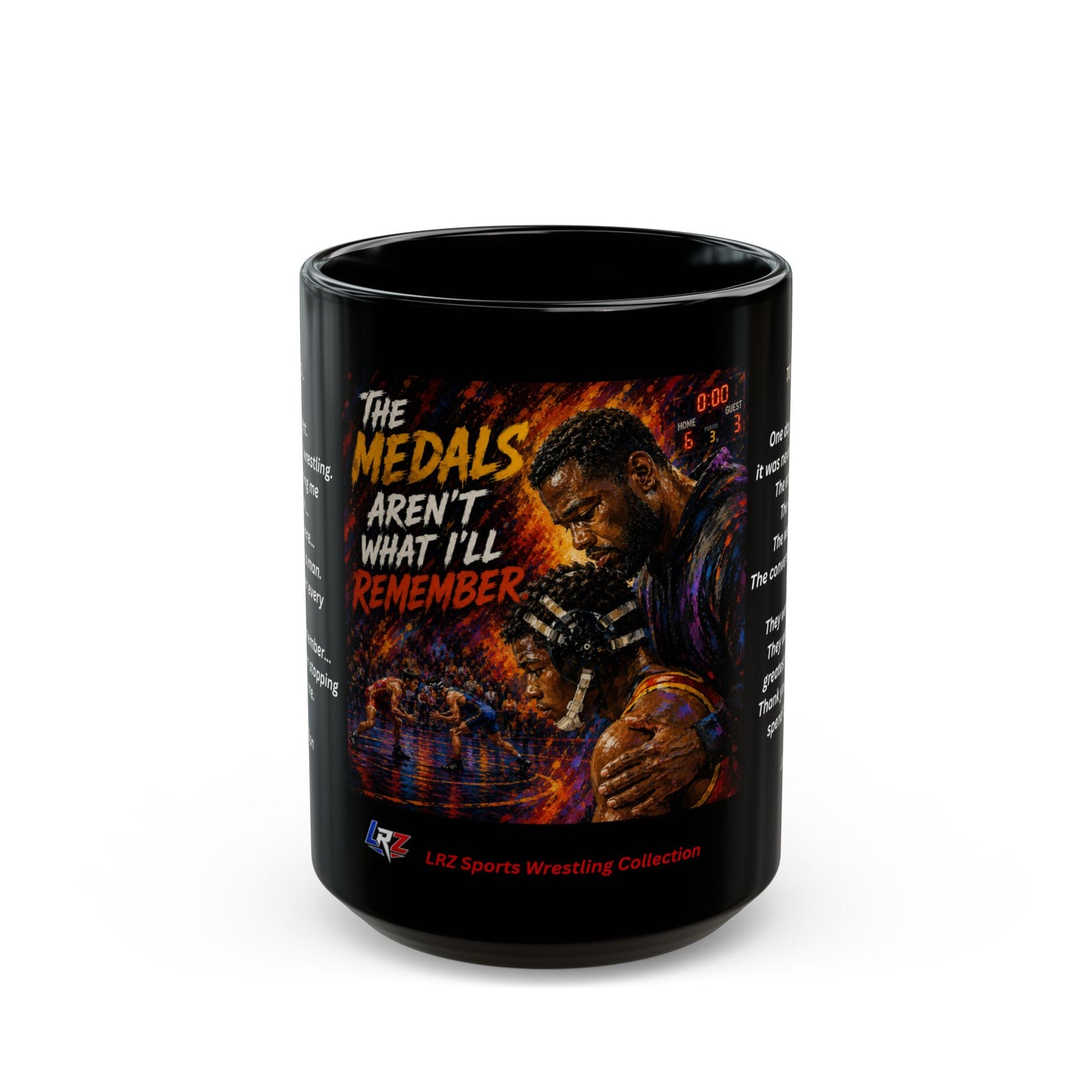 Heritage Edition - "The Medals™ - 15 oz. Wrestling Dad Coffee Mug