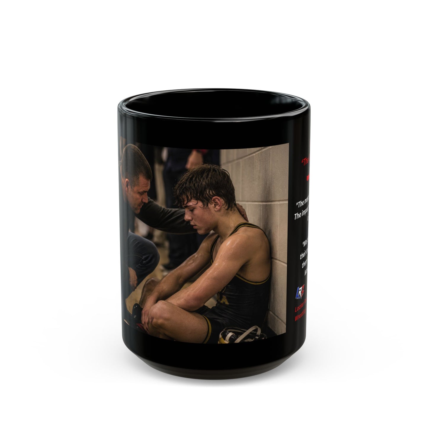 Coach — "The Conversation" | 15oz Black Ceramic - FREE SHIPPING