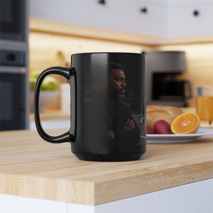 Wrestler's Dad #2 "Always In His Corner" | 15oz Black Ceramic - FREE SHIPPINGAlways