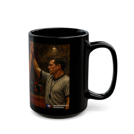 SHE EARNED THIS | Amateur Girl Wrestling 15oz Coffee Mug - FREE SHIPPING