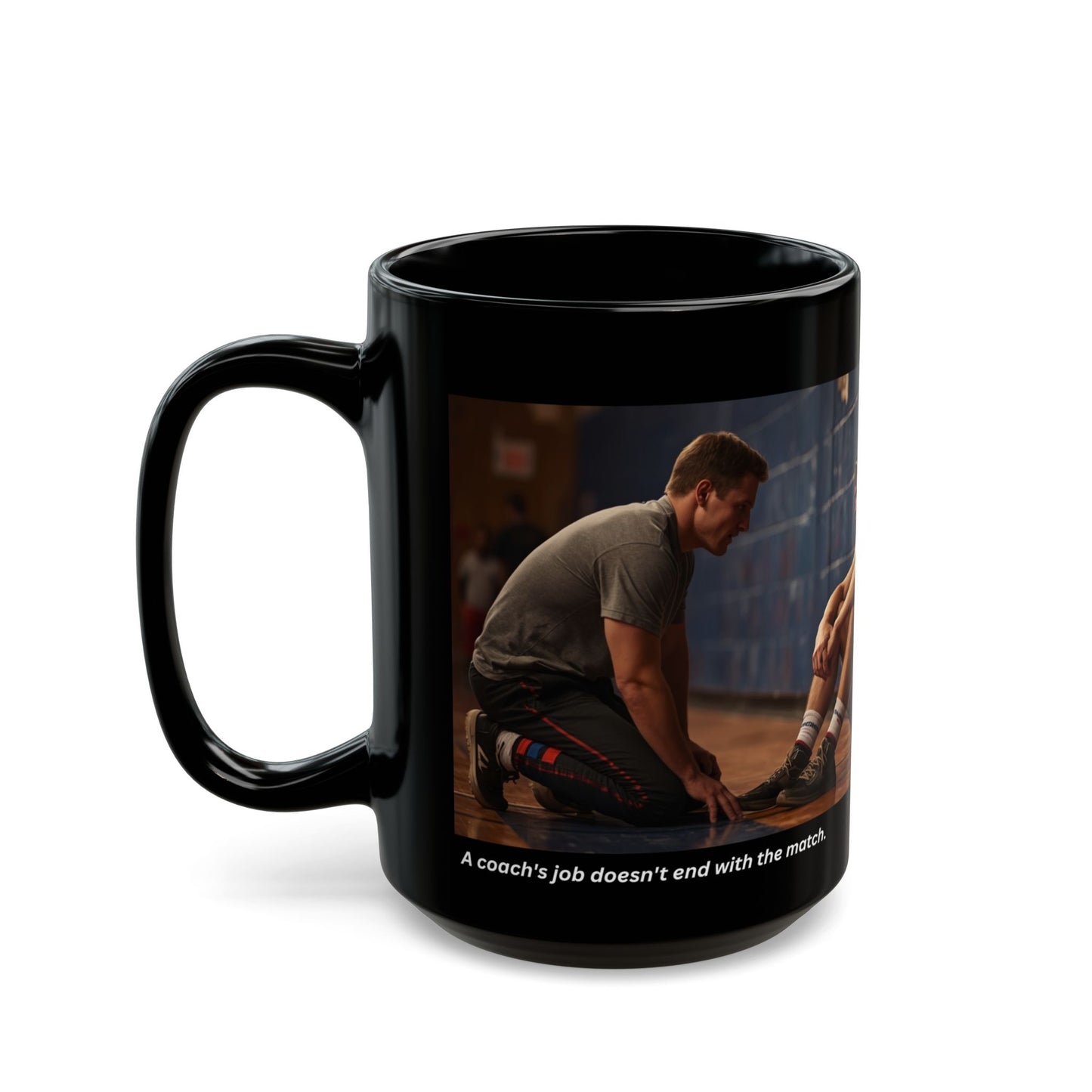 Foundation Edition THE CONVERSATION | Wrestling Coach 15oz Coffee Mug - FREE SHIPPING