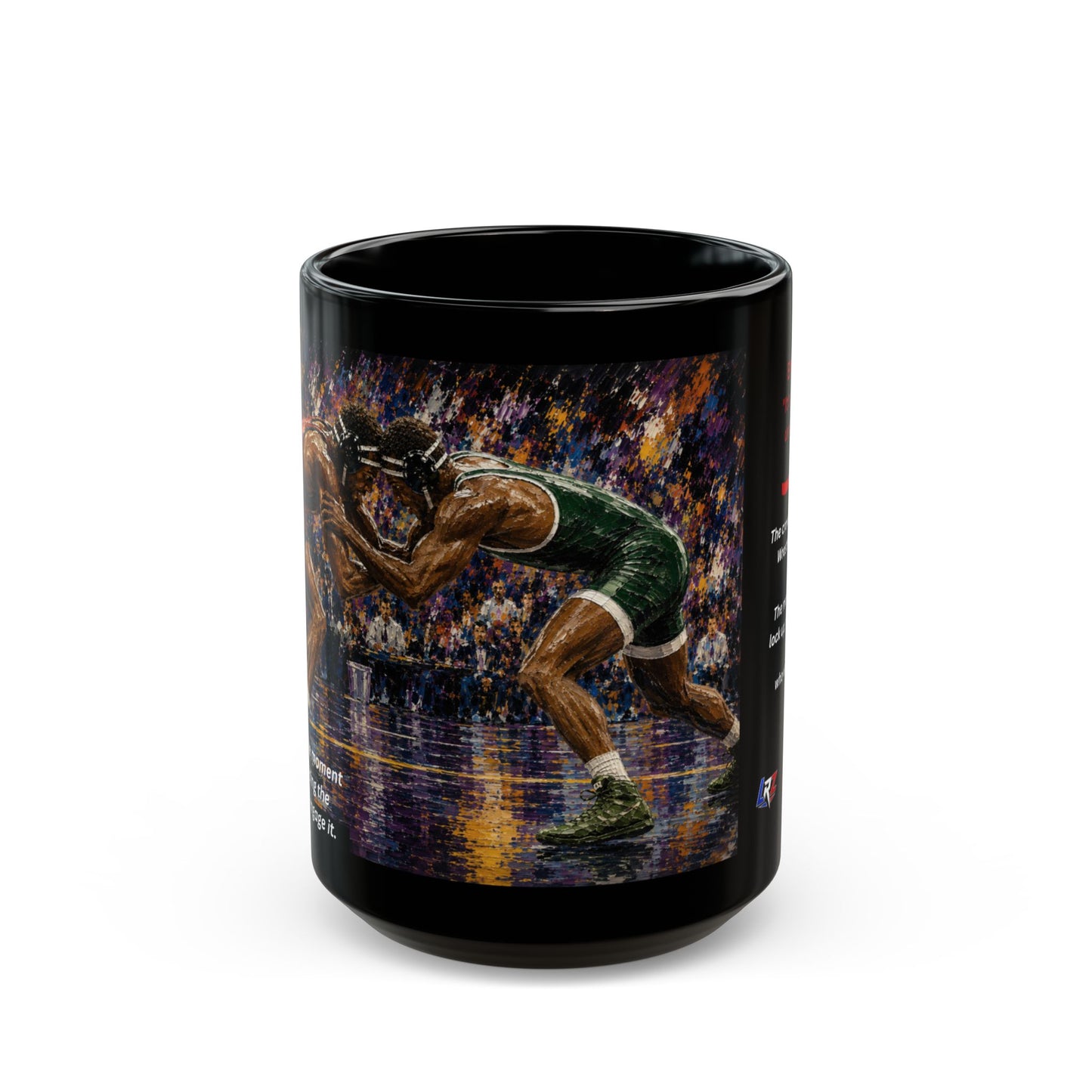 ENGAGE™ — Wrestling 15 Oz. Coffee Mug - FREE SHIPPING