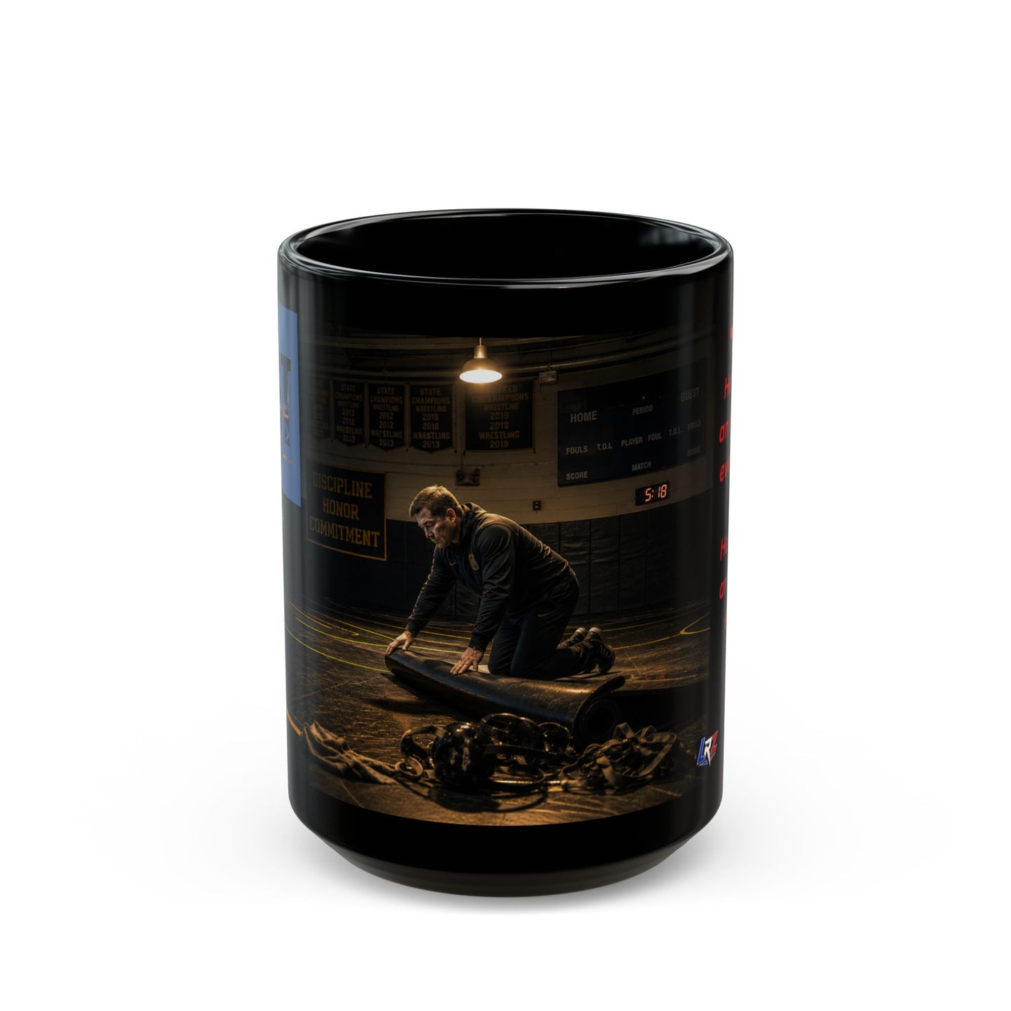 Foundation Edition THE FIRST ONE HERE | Wrestling Coach 15oz Coffee Mug - FREE SHIPPING