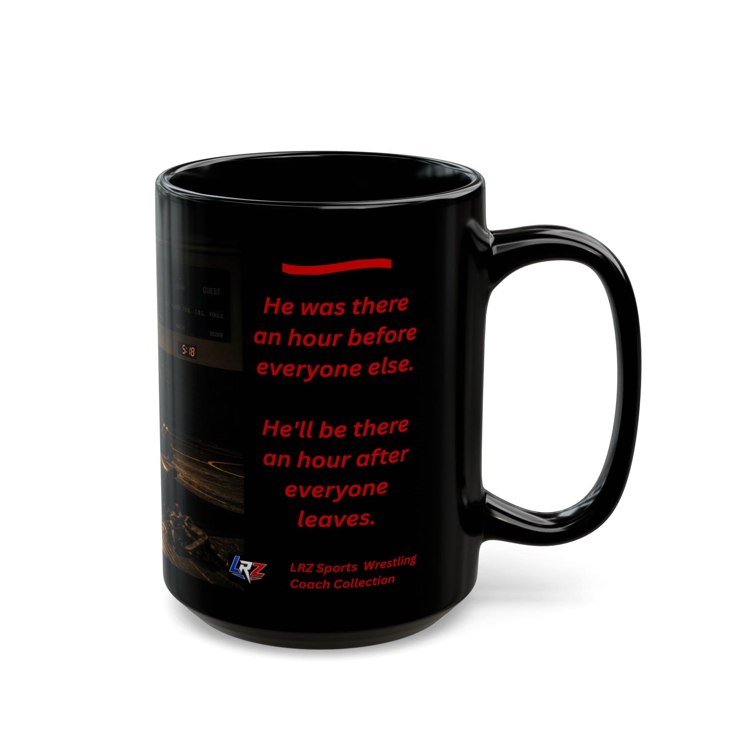 Foundation Edition THE FIRST ONE HERE | Wrestling Coach 15oz Coffee Mug - FREE SHIPPING