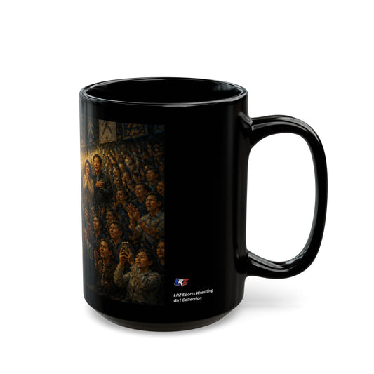 SHE STILL LOOKS FOR US | Amateur Girl Wrestling 15oz Coffee Mug - FREE SHIPPING