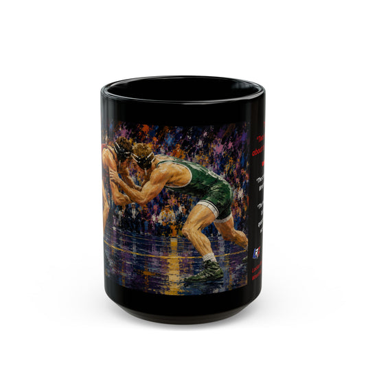 The Tie-Up - 1 - Wrestling Coffee Mug - 15oz - FREE SHIPPING