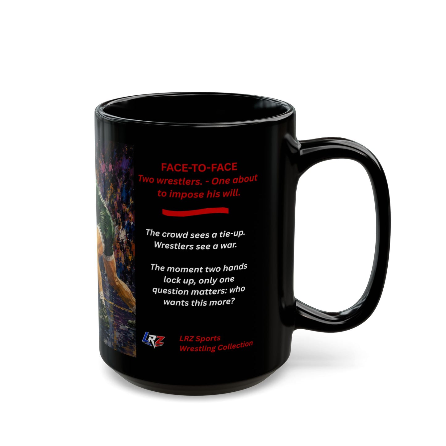 FACE-TO-FACE™ Wrestling 15 Oz. Coffee Mug - FREE SHIPPING