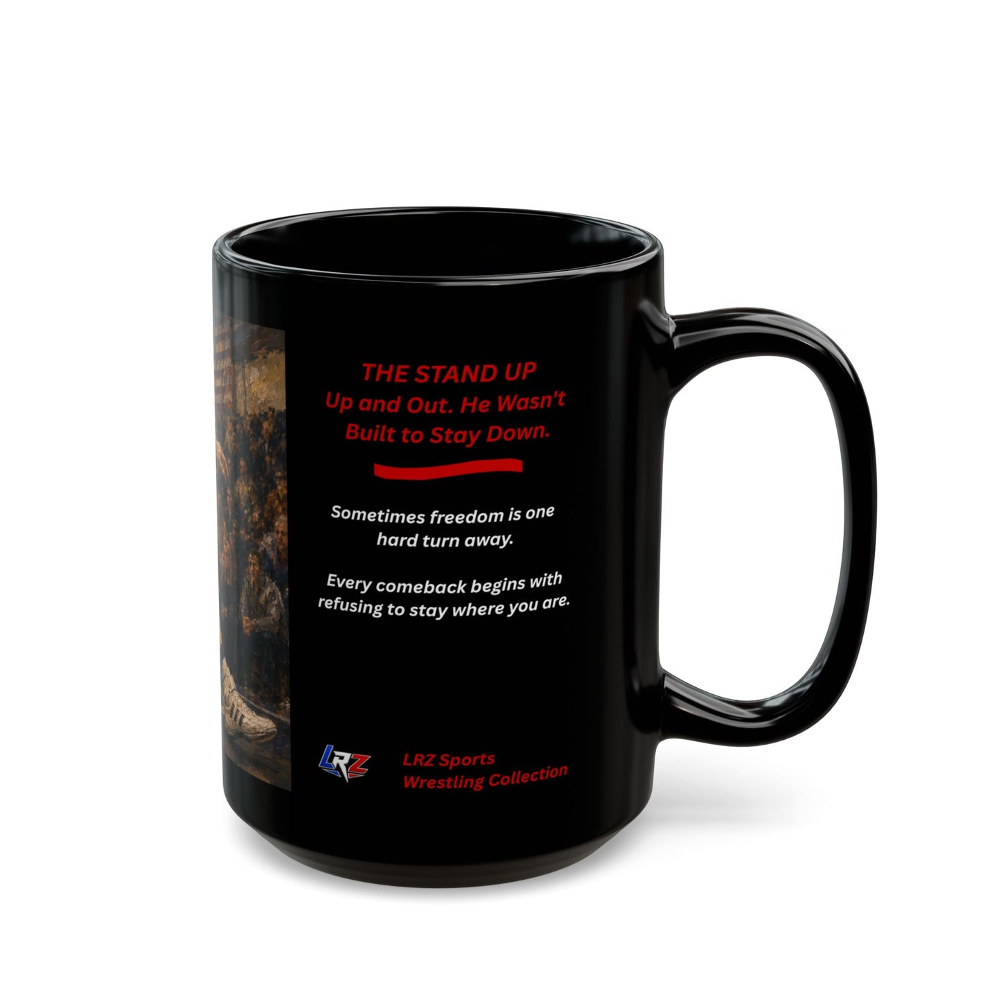 THE STAND UP™ Wrestling Coffee Mug - 15oz FREE SHIPPING