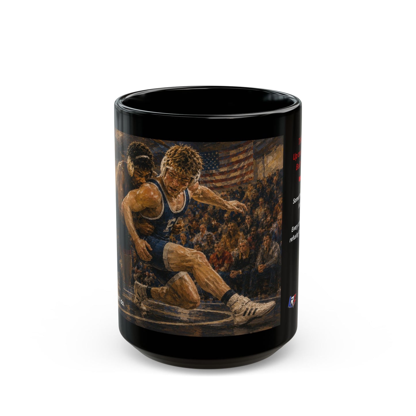 THE STAND UP™ Wrestling Coffee Mug - 15oz FREE SHIPPING