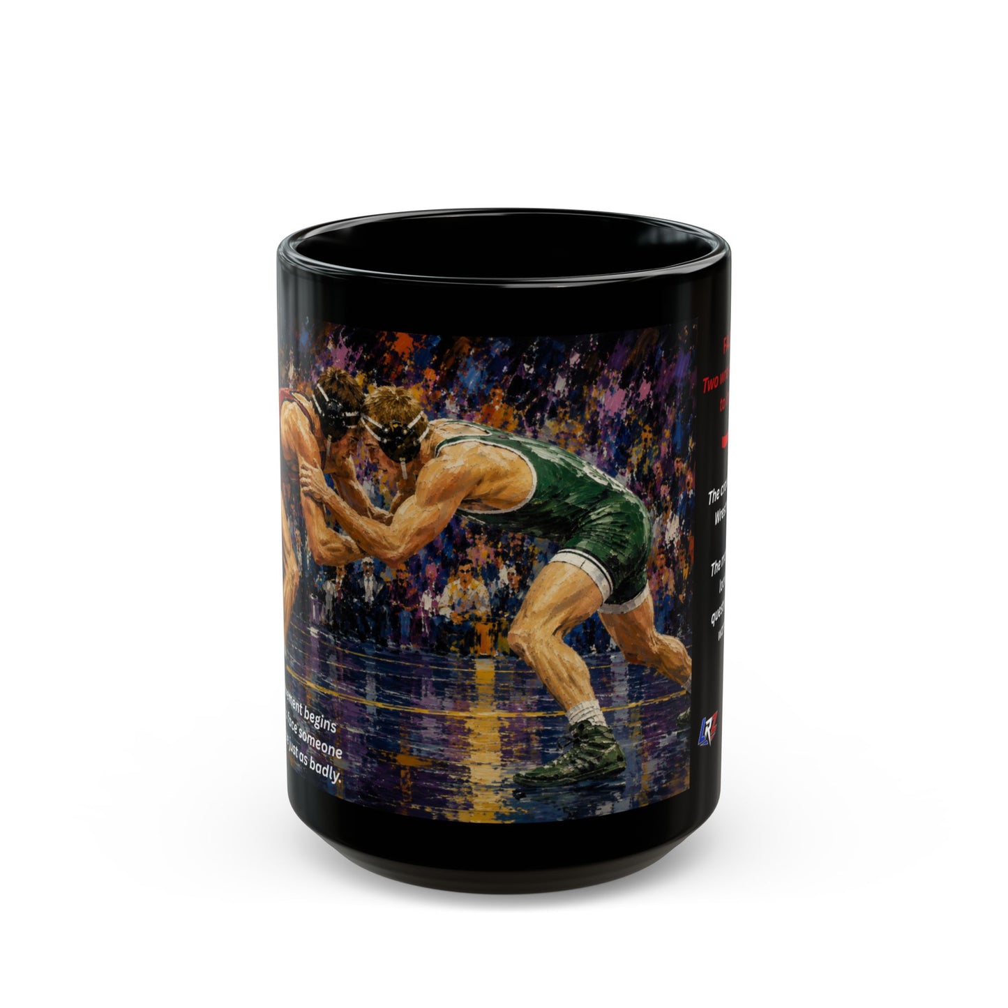 FACE-TO-FACE™ Wrestling 15 Oz. Coffee Mug - FREE SHIPPING
