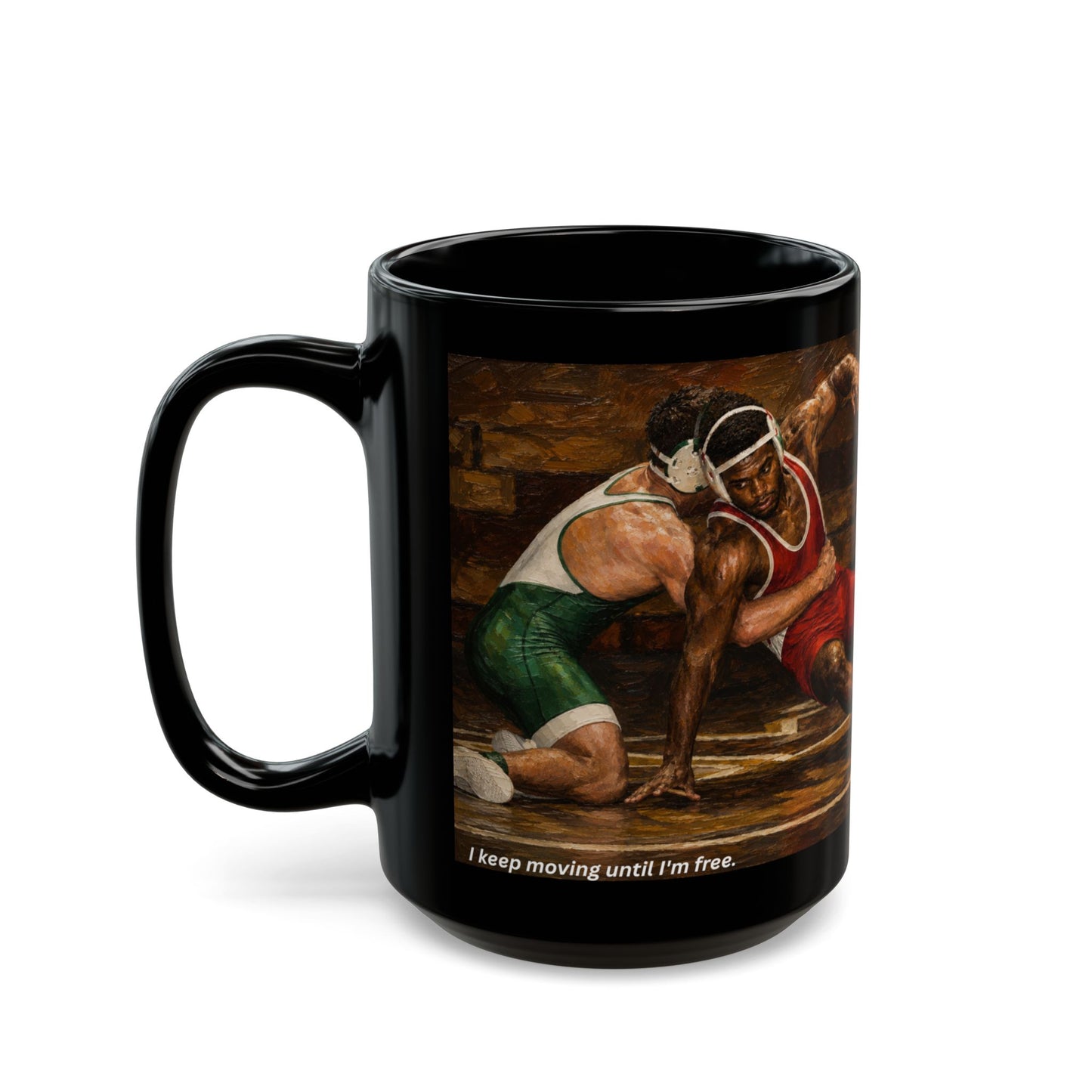ESCAPE ARTIST Wrestling Coffee Mug - 15oz FREE SHIPPING
