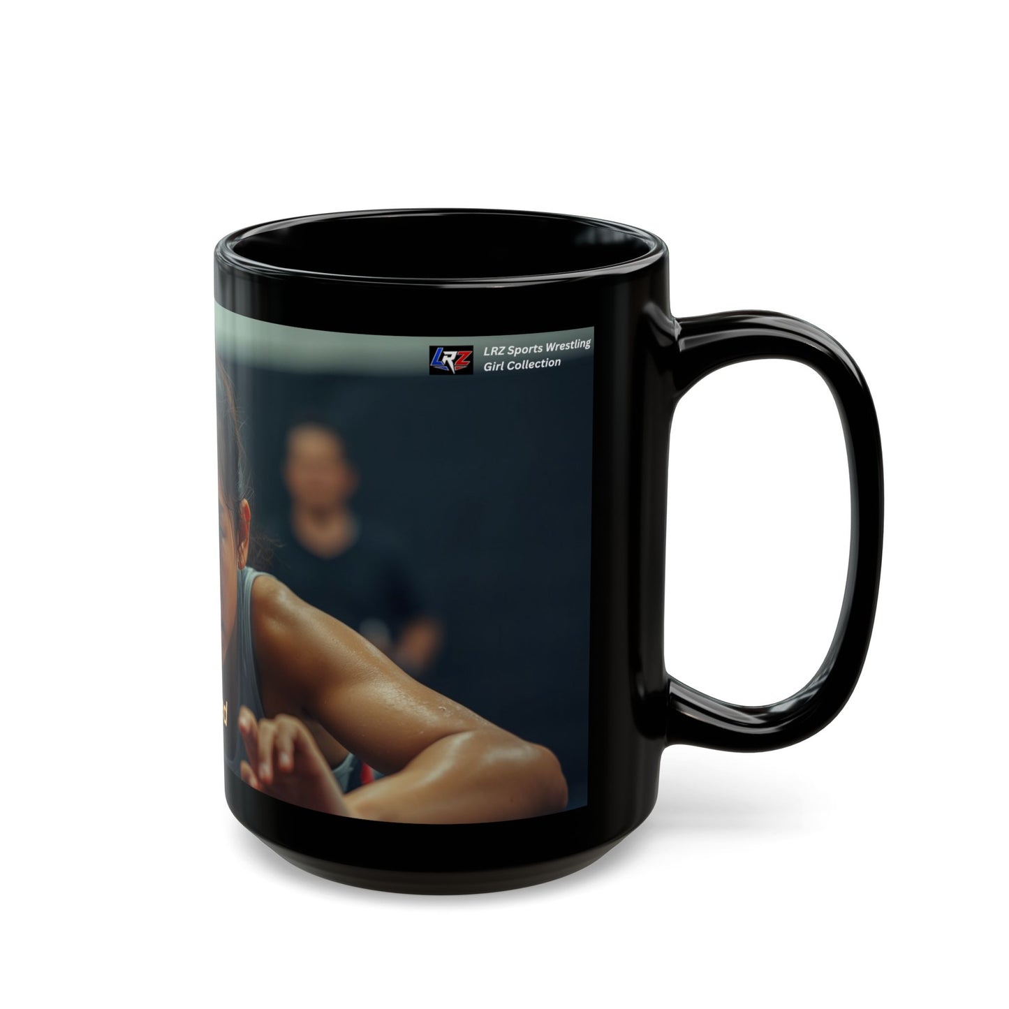 THE FIRST GIRL IN THE ROOM | Amateur Girl Wrestling 15oz Coffee Mug - FREE SHIPPING
