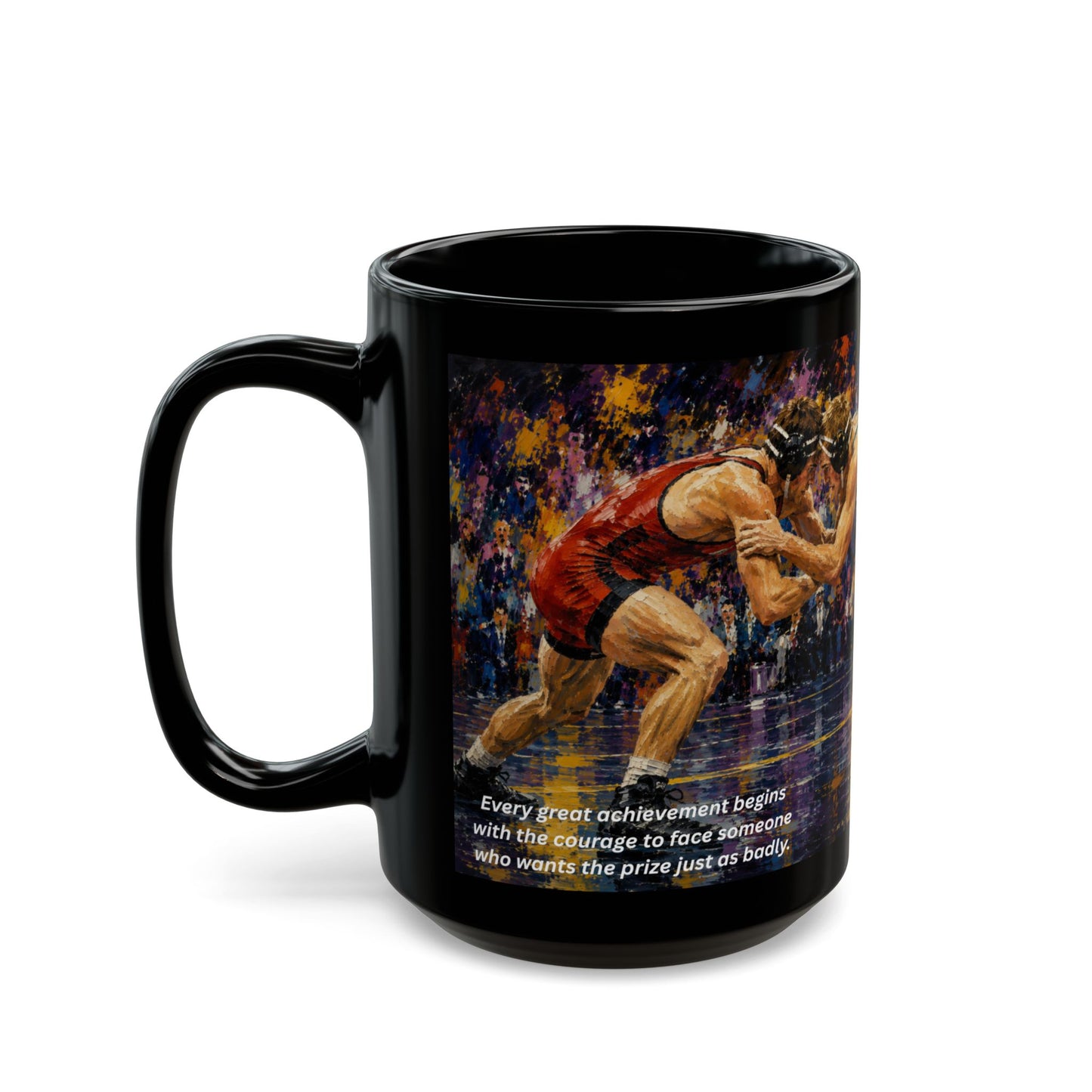 FACE-TO-FACE™ Wrestling 15 Oz. Coffee Mug - FREE SHIPPING